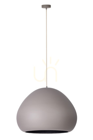 Pendelleuchte Sigma LAVA 1xE27 schwarz taupe 52 cm SKU 41081