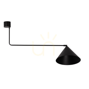 Plafond Sigma MAGIC schwarz E27 LED 1-flammig 40929