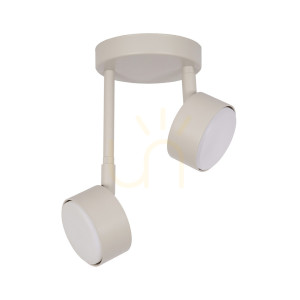 Plafond Sigma NEMO 2x GX53 grau-beige bewegliche Schirme 40889