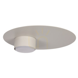 Plafond Sigma STAR 1x GX53 grau-beige Metall 27 cm 40911