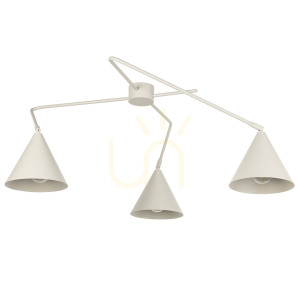 Deckenleuchte Sigma GALAXY 2xE27 grau-beige Metall 40942