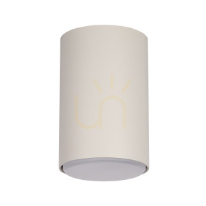 Plafond Sigma TUBO 1xGX53 grau-beige Stahl 12,5 cm 40977