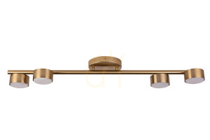 Deckenleuchte Sigma PUNTO 4x GX53 gebürstetes Gold 40826