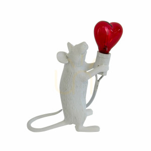 Topo Mouse Schreibtischlampe Weiß TL0102