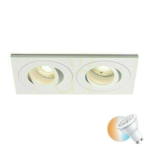 Galo Ii Deckeneinbaulampe Weiß 230 V Led Gu10 9 W Ip65