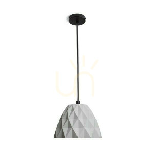Neapel Beton Pendelleuchte 230 V Led E27 7 W.