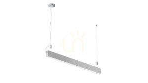 LUMINES Dulio Silberanoden-Leuchte. 4000K 120cm