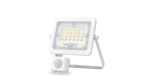 LED-Flutlicht 20W NW SMD IP65 PIR, weiß