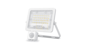 LED-Flutlicht 30W NW SMD IP65 PIR, weiß