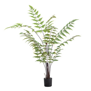 Künstlicher Schmetterlingsfarn Gallery Direct 120 cm Grün im Topf