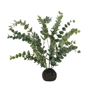 Künstlicher Eukalyptus in Erde 51 cm grün grau Gallery Direct