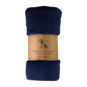 Flanelldecke Gallery Direct Tinte 140 x 180 cm Polyester
