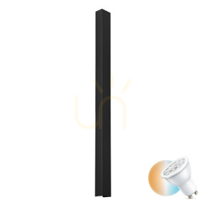 Wandleuchte FREYA 120 schwarz