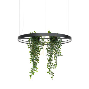 RIO BIO 78 schwarz LED 3000K Kronleuchter