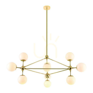 Bao Gold Pendelleuchte von Orlicki Design