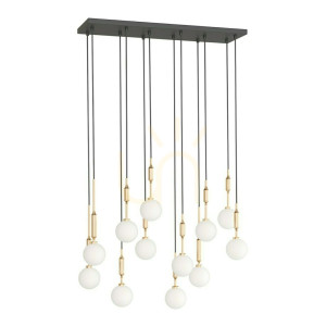 Ero XII Gold 80X25 pendelleuchte von Orlicki Design