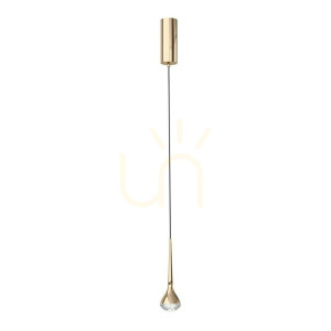 Crima Gold Pendelleuchte von Orlicki Design
