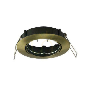 Öse V-TAC GU10 Rund beweglich Gold VT-779-G 3 Jahre Garantie