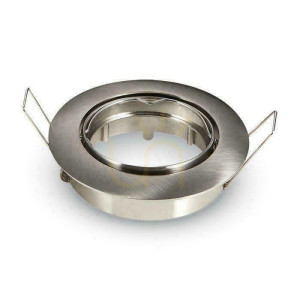 Mesh V-TAC GU10 Rund beweglich Satin VT-779-SN-RD