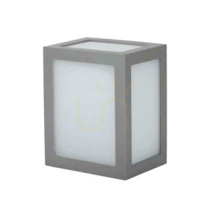 V-TAC 12W LED-Wandleuchte IP65 Grau VT-822 4000K 1350lm