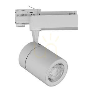 3F V-TAC Stromschienenleuchte 35W 24st Weiß VT-4536 6000K 3000lm