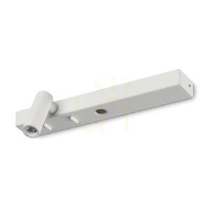 Wandleuchte Ideallux Bonne Nuit weiß LED 6,5W 2-flammig 22 cm 336794