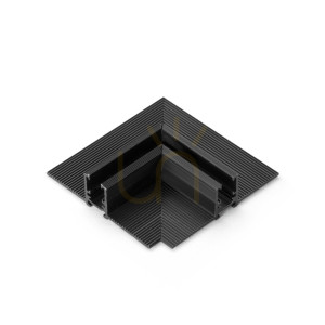 Einbau-Anschlussset Ideallux DEVA schwarz Aluminium 339412