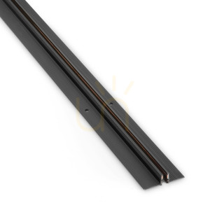 Einbauprofil Ideallux DEVA Recessed schwarz Aluminium 100 cm 332529