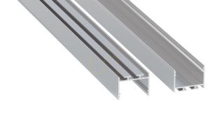 LED-Profil LUMINES Typ alba roh 2 m