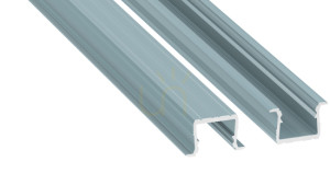 LED-Profil LUMINES Typ axin Himmelblau lackiert 1 m