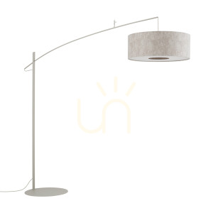 Stehleuchte Nowodvorski POISE B 11685 Beige E27 Stoff 230 cm