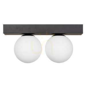 Deckenleuchte Zuma Line SPHERE 1205 schwarz 2xG9