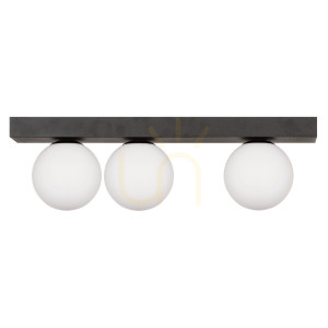 Deckenleuchte Zuma Line SPHERE 1203 schwarz 3xG9