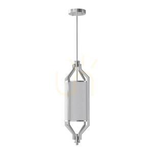 Zundo Satin Nickel 20 Pendelleuchte von Orlicki Design