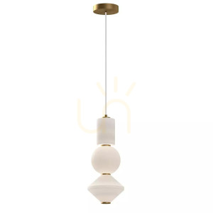 Bijou LED-Pendelleuchte - - Altgold Elstead