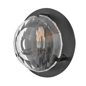 LEO Wandleuchte - 1 Lichtquelle - Schwarz QUINTIESSE