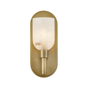 LUCIAN Wandleuchte - 1 Lichtquelle - Vintage Messing QUINTIESSE