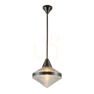 WILLARD Pendelleuchte - 1 Leuchtmittel - Urban braun QUINTIESSE