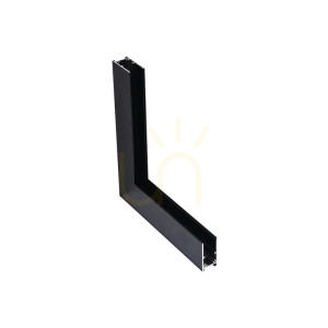Deckeneckverbinder Vertikal Schwarz ZAMBELIS