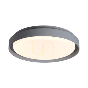 Außen-Deckenleuchte LED Zambelis 20W 3000K Graphit IP65 Aluminium 27 cm