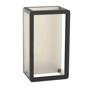 Außenwandleuchte LED 8W 3000k Aluminium Graphit ZAMBELIS