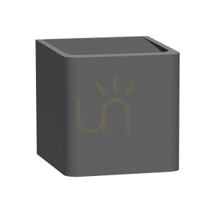 Außenwandleuchte LED 13W 3000k Aluminium Graphit ZAMBELIS