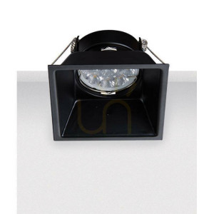 Downlight Spot 1xgu10 Schwarz ZAMBELIS