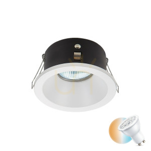 Downlight Spot 1xgu10 Weiß ZAMBELIS