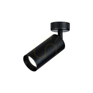 Decke Bewegliche Spot LED 9W Schwarz ZAMBELIS