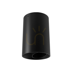 LED-Deckenspotleuchte 10W 3000k Schwarz ZAMBELIS