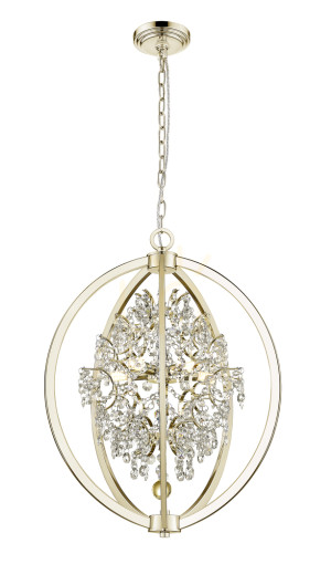Pendelleuchte Zuma Line PENA P0477-05B-F7AC gold 5xG9