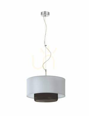 AVEO Chrom Pendelleuchte 1xE27/15W