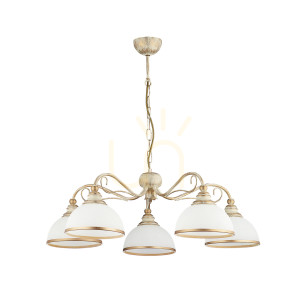XSARA Kronleuchter Beige 5xE27/15W