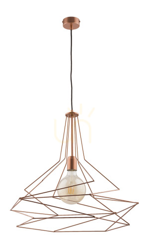 ORO Pendelleuchte Kupfer 1XE27/15W